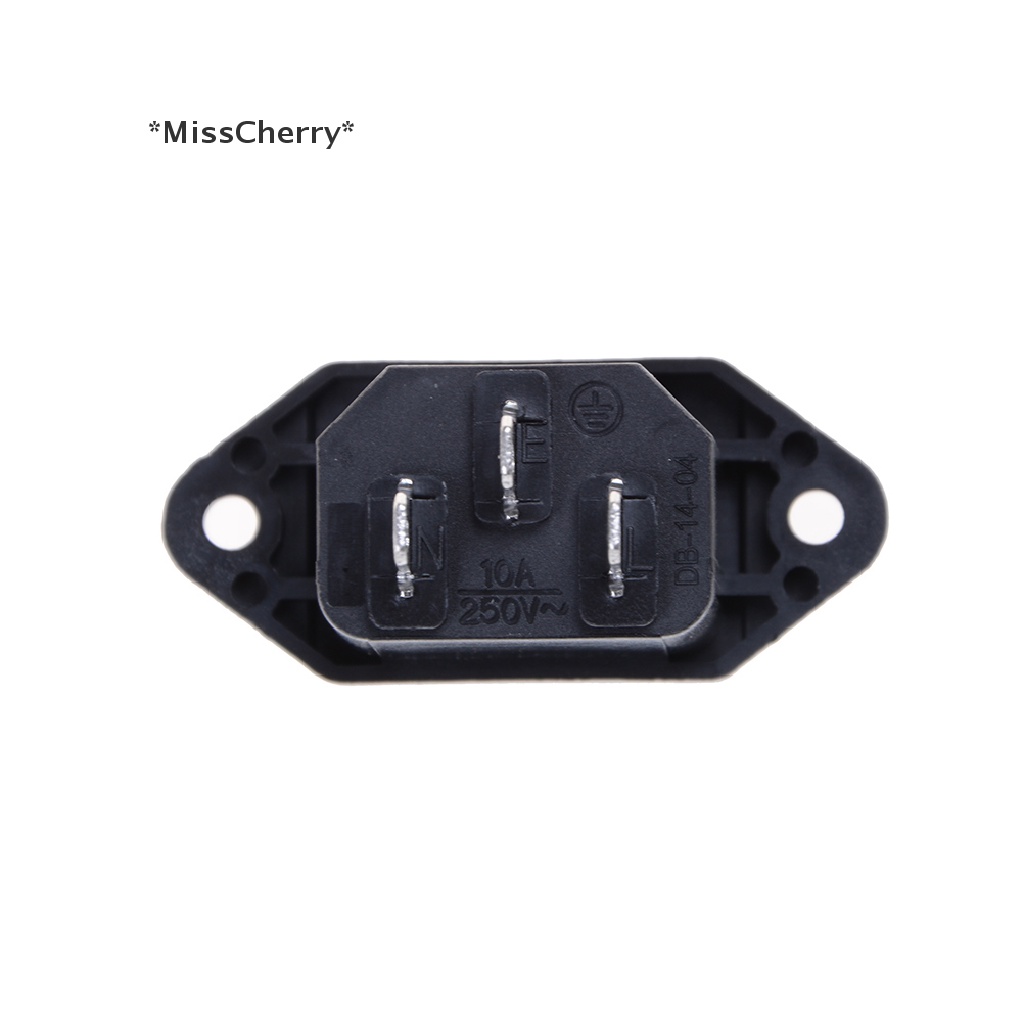 Set 5 Phích Cắm Nguồn IEC 320 C14 AC 250V 10A Chuyên Dụng