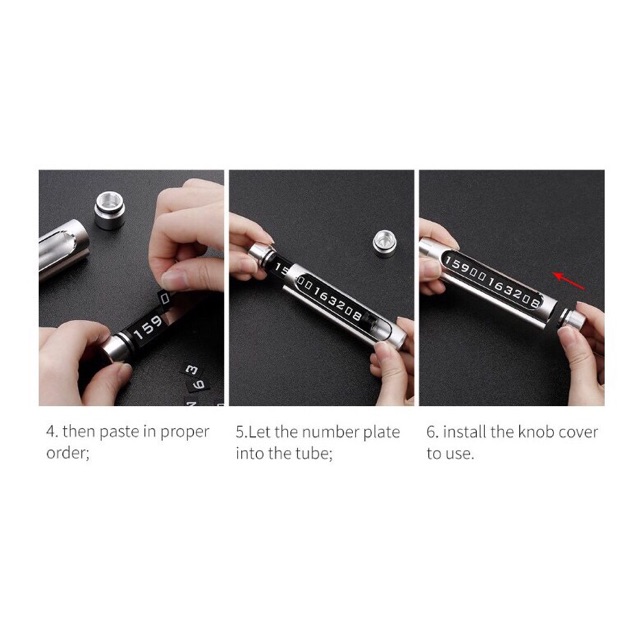 Bảng số điện thoại Baseus LV122 dùng cho xe hơi | BigBuy360 - bigbuy360.vn