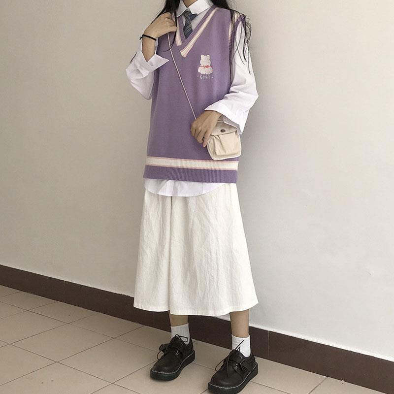 Áo gi e ngọt ngào phong cách nữ sinh Nhật Bản
