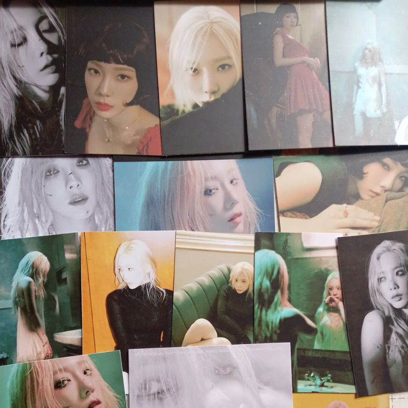 Lomo card 18 ảnh Taeyeon - Can't Control Myself