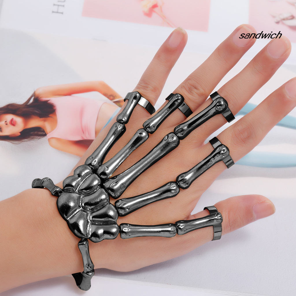 Vòng tay hình xương bàn tay có thể điều chỉnh kích cỡ | BigBuy360 - bigbuy360.vn