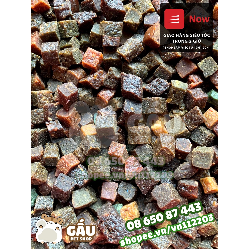 Thịt Sấy Khô cho Hamster &amp; Thú Cưng Nhỏ