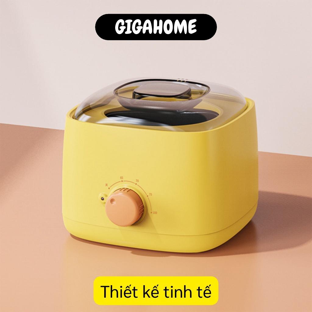 Nồi Nấu Sáp GIGAHOME Chống Dính Cao Cấp Mẫu Mới Nấu Sáp Wax Lông Tan Sáp Nhanh  1022