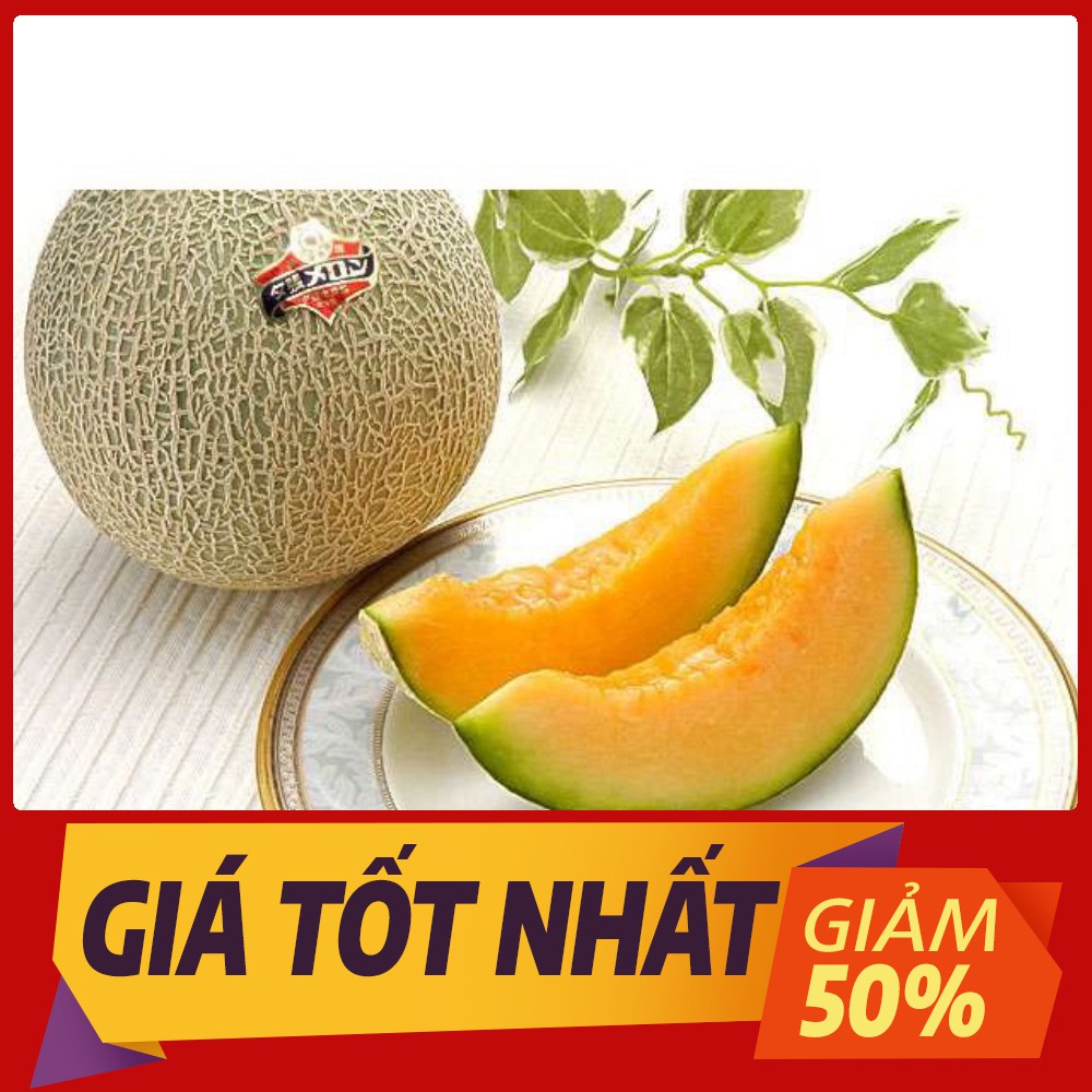 Hạt Giống Dưa Lưới Chịu Nhiệt, Năng Suất Cao 10 Hạt