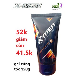 Gel vuốt tóc x-men super strong hold 150gr - siêu cứng