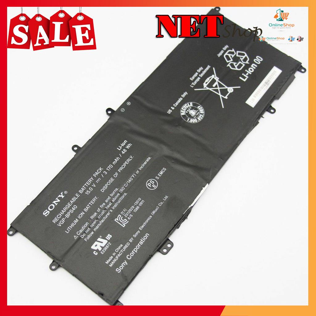 💖 Pin Sony Vaio Flip SVF 15A SVF15N17CXB SVF15N18PXB 14A SVF14NA1UL BPS40 Battery