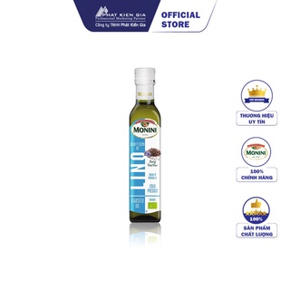 Dầu hạt lanh monini 250ml