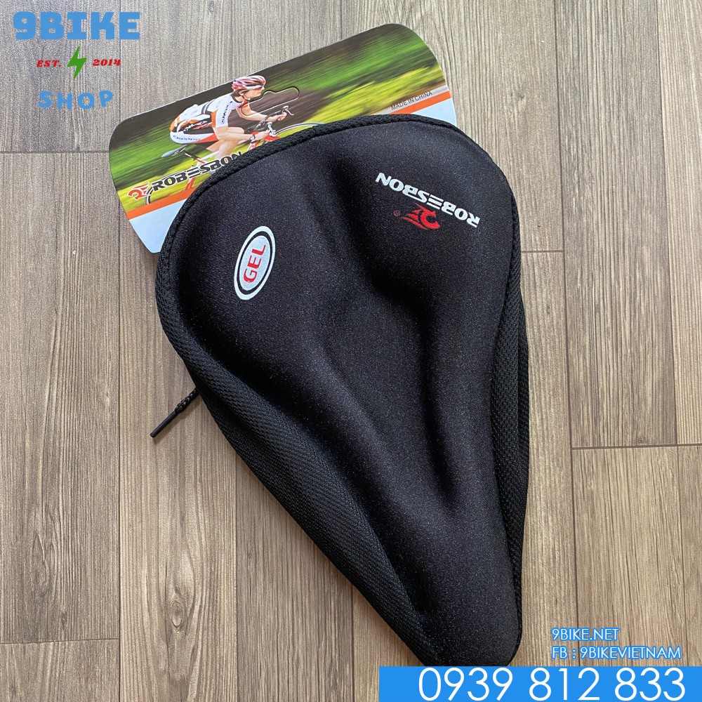 Đệm lót yên bọc yên xe đạp gel siêu mềm ROBESBON