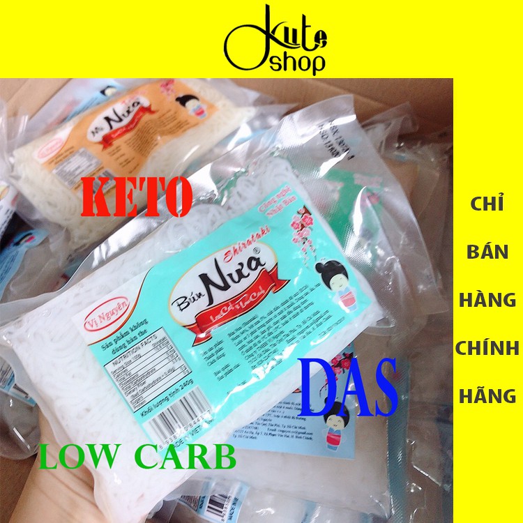 COMBO 10 GÓI bún nưa Shirataki hoặc mì nưa Tofutaki Vị Nguyên