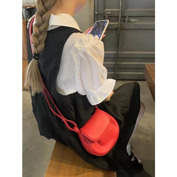 Túi đeo chéo nhỏ thời trang thu đông  cho nữ