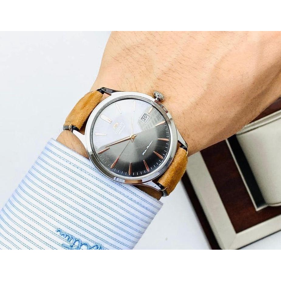 Đồng Hồ Nam ORIENT Bambino gen 4 FAC08003A0 Chính Hãng Tặng Dây Da Cao Cấp