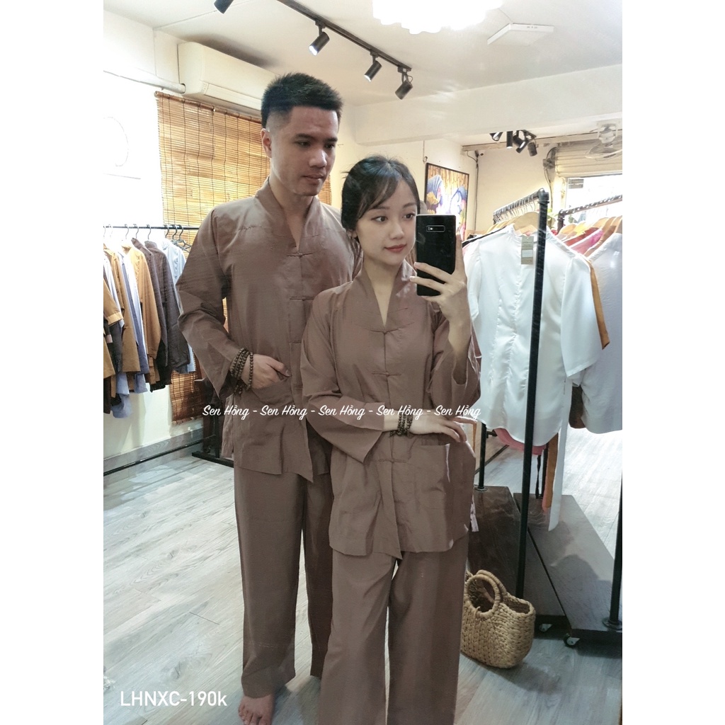ĐỒ LAM ĐI CHÙA BIG SIZE # quần áo Phật tử nam nữ # mẫu la hán truyền thống
