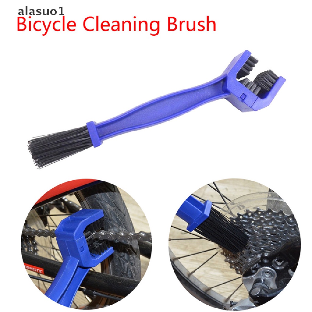 1 [alasuo1] Bàn Chải Làm Sạch Xích Xe Đạp / Động Cơ Bằng Nhựa
