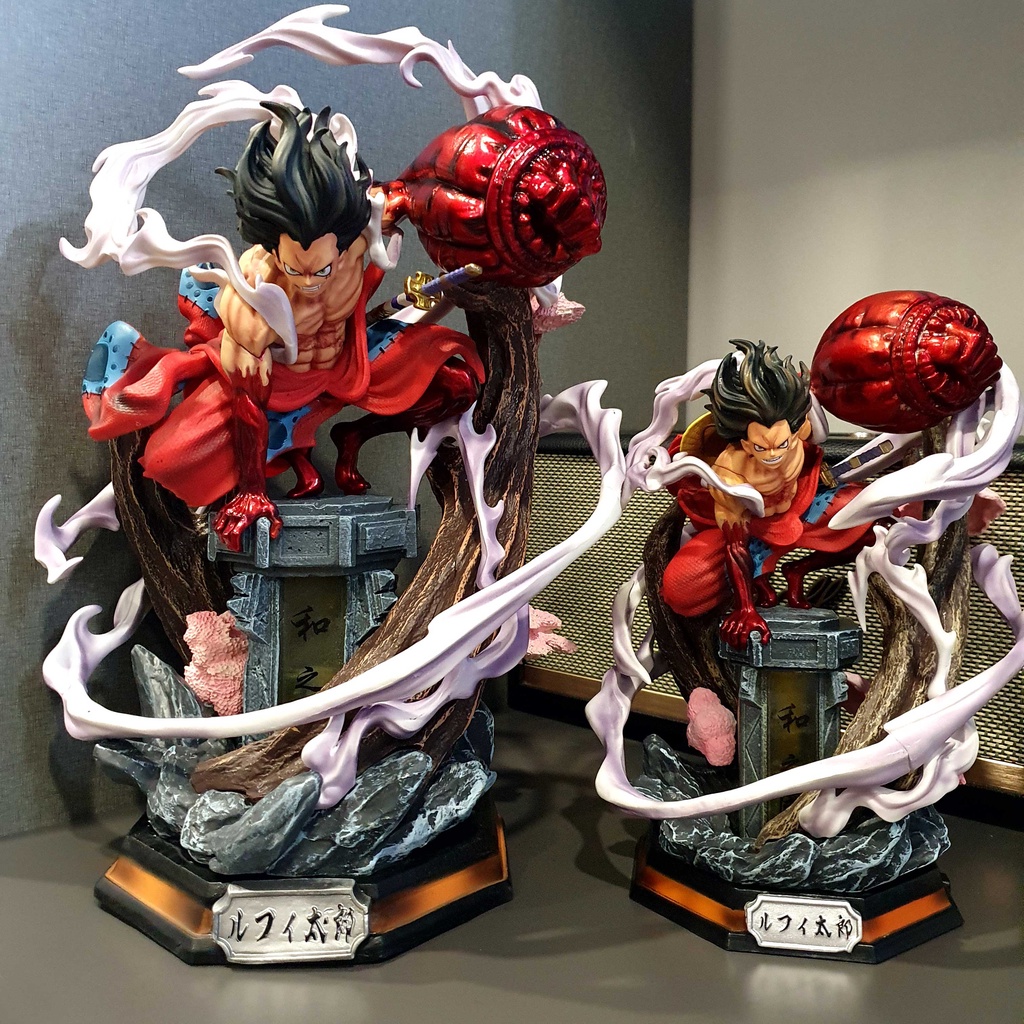 Figure / Mô hình Luffy Wano 26 cm - 38 cm có đèn