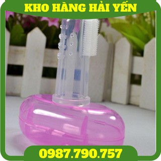 Rơ lưỡi xỏ ngón silicon cho bé trai bé gái