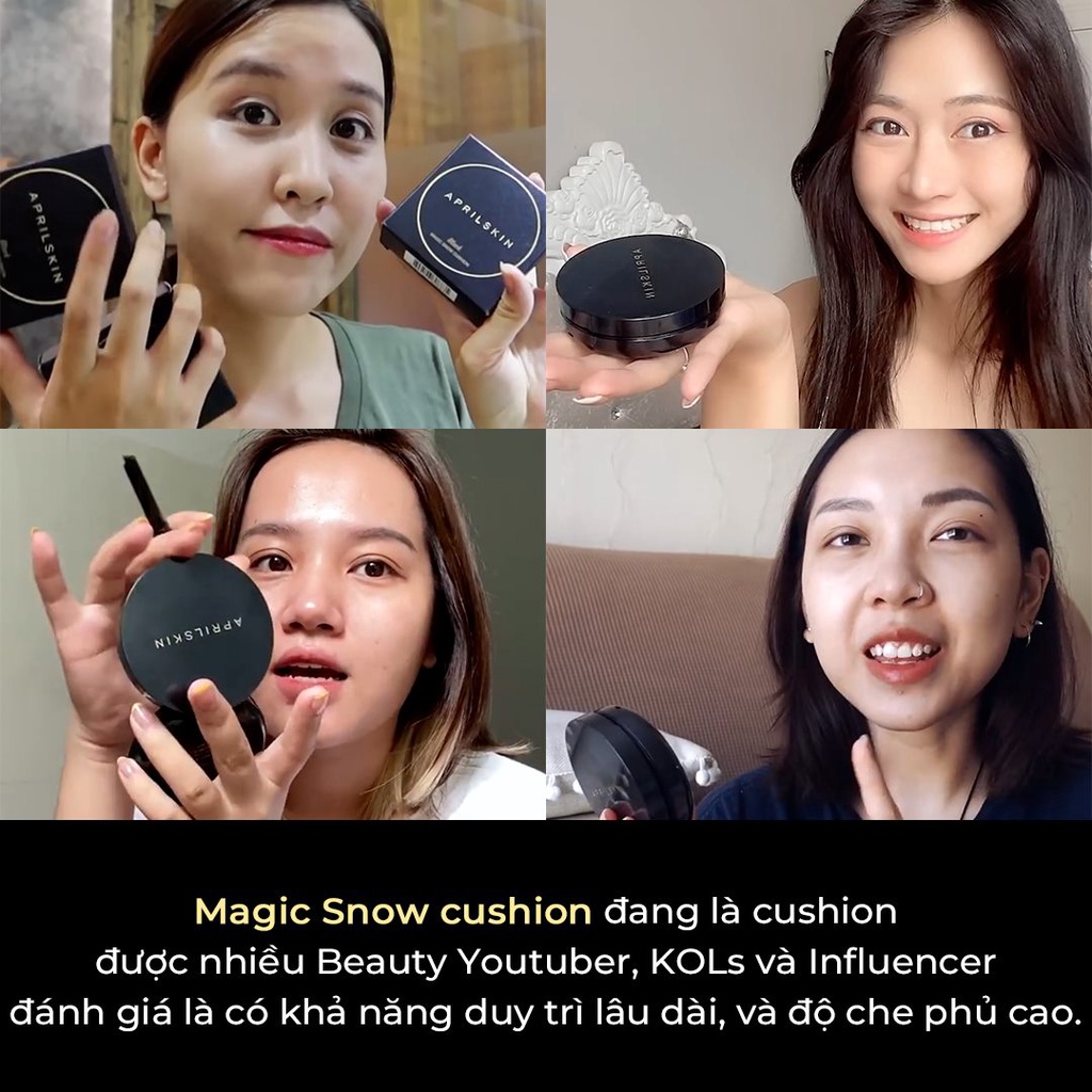 Phấn Nước AprilSkin Magic Snow Cushion Galaxy Edition SPF50+/PA+++ 15g