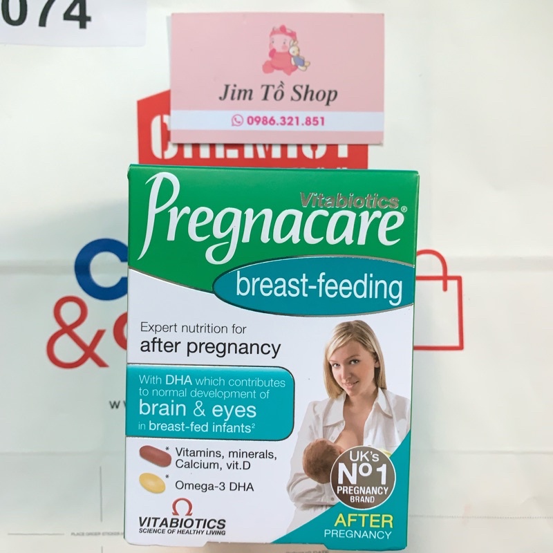 Vitamin sau sinh Pregnacare cho mẹ sau sinh – Viên uống lợi sữa bổ sung vitamin tổng hợp cho nữ