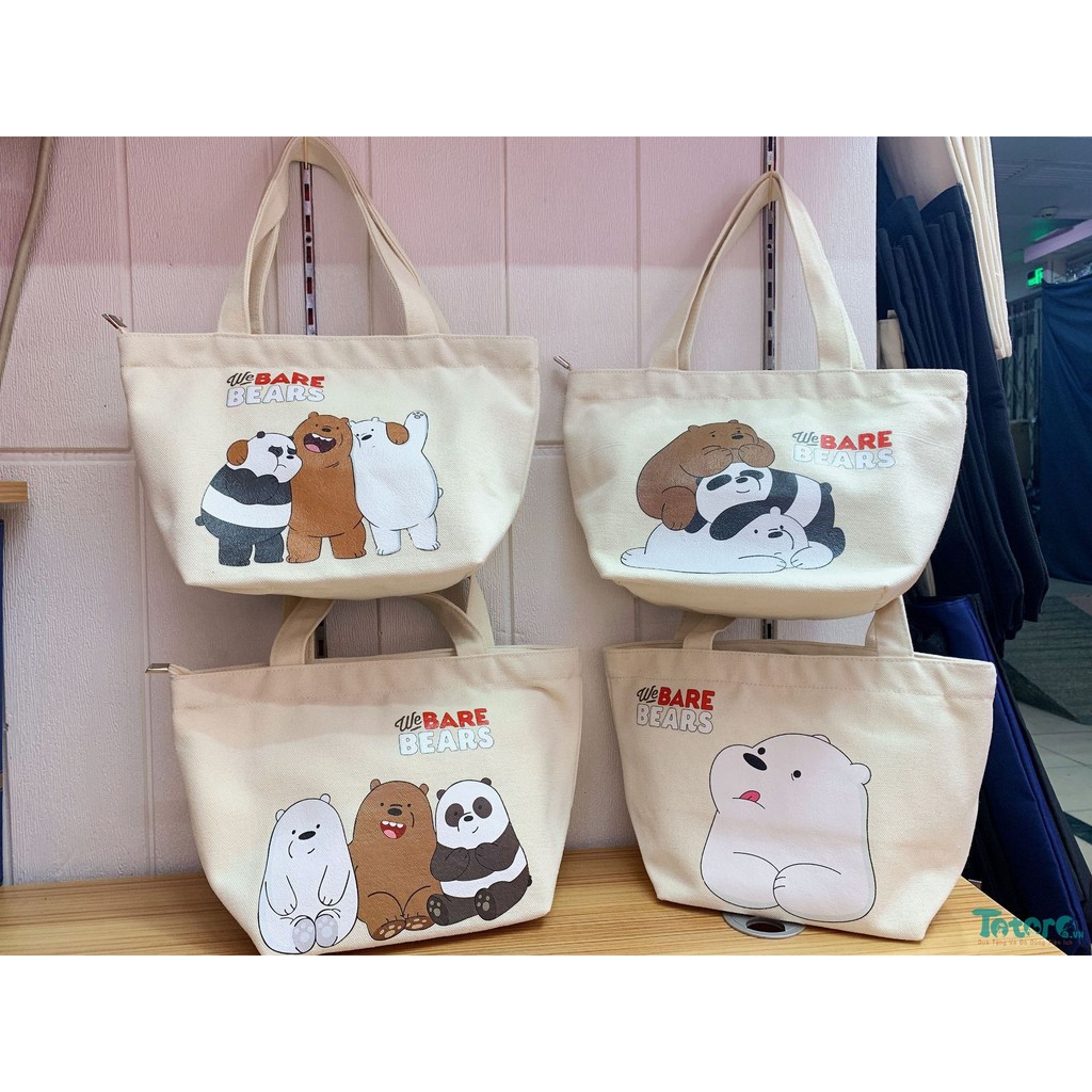 Túi tote We Bare Bear