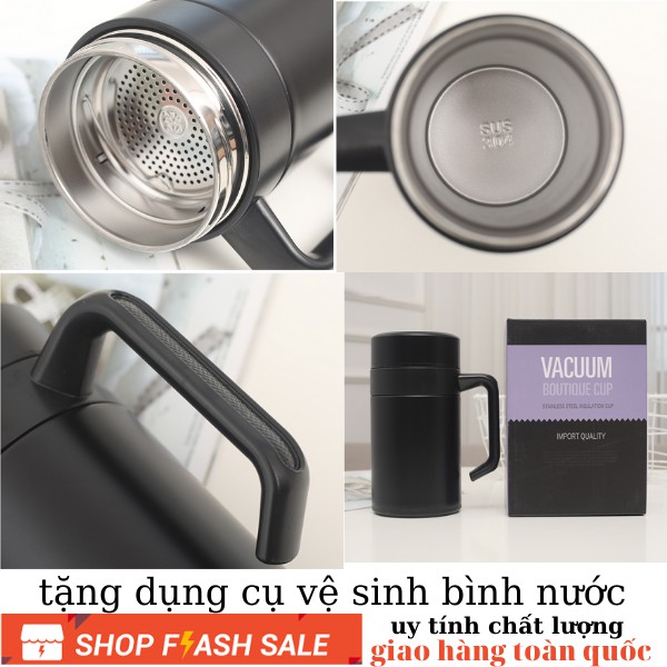 Cốc giữ nhiệt 500ML cốc cà phể inox 304 LOẠI TỐT GIƯ NHIỆT 12-15H