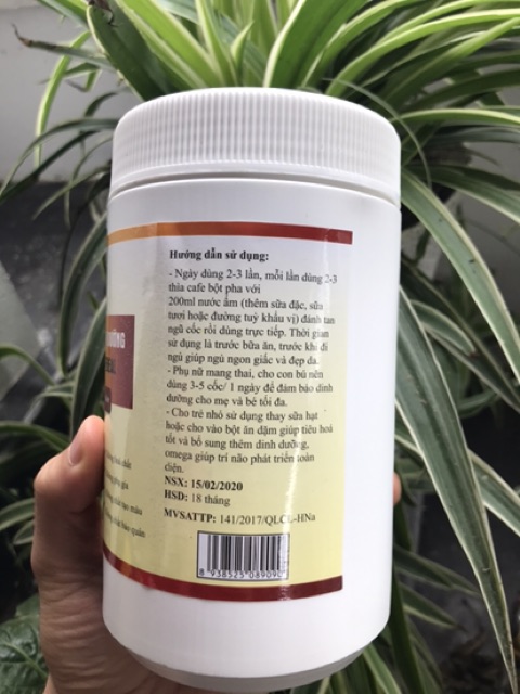 Bột ngũ cốc dinh dưỡng hộp 500g date 24 tháng | BigBuy360 - bigbuy360.vn