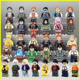 Bộ 8 minifigures các nhân vật lego PUBG đa dạng mẫu mã phong cách cực ngầu