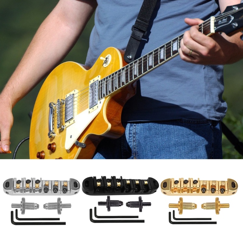 Ngựa Đàn Guitar O-Matic Kèm Cờ Lê Vặn Và Đinh Tán Thay Thế