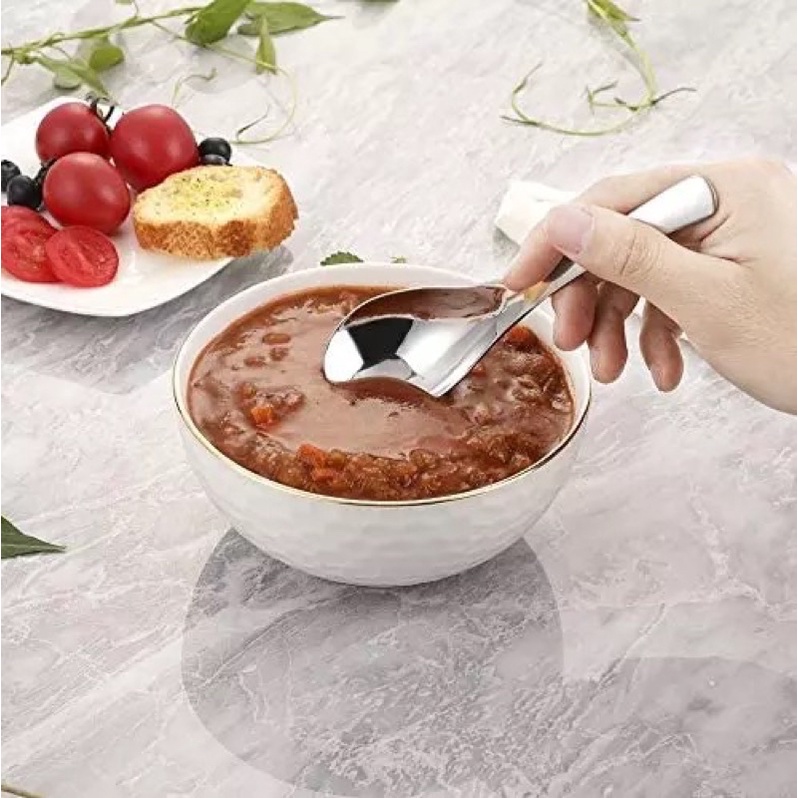 Set 3 Thìa Ăn Cơm,Phở,Súp 3 Cỡ Inox 304 Đúng Chất Đủ Tiêu Chí Dày Đẹp Bóng Bền