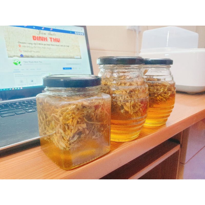 Hoa Đu Đủ Đực Ngâm Mật Ong 300ml