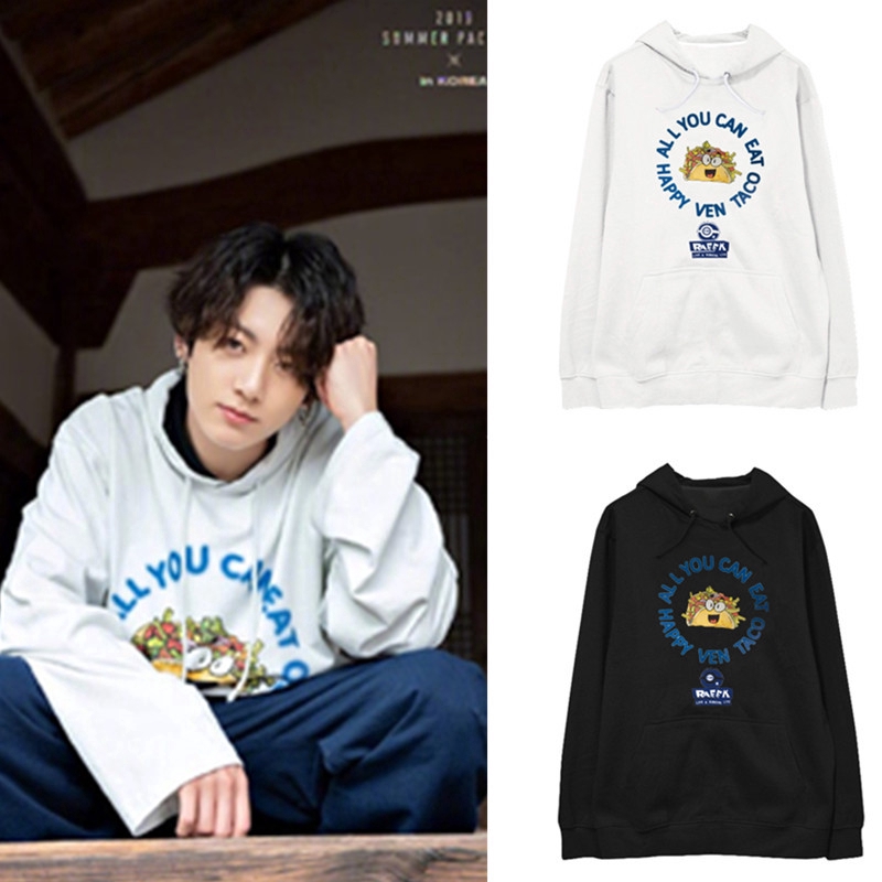 Áo sweater chui đầu in tên các thành viên nhóm BTS