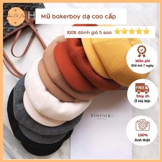 Mũ baker boy dạ Tiệm Cô hìn chất đẹp nhiều màu sắc để lựa chọn và có dây điều chỉnh độ rộng ship 1h