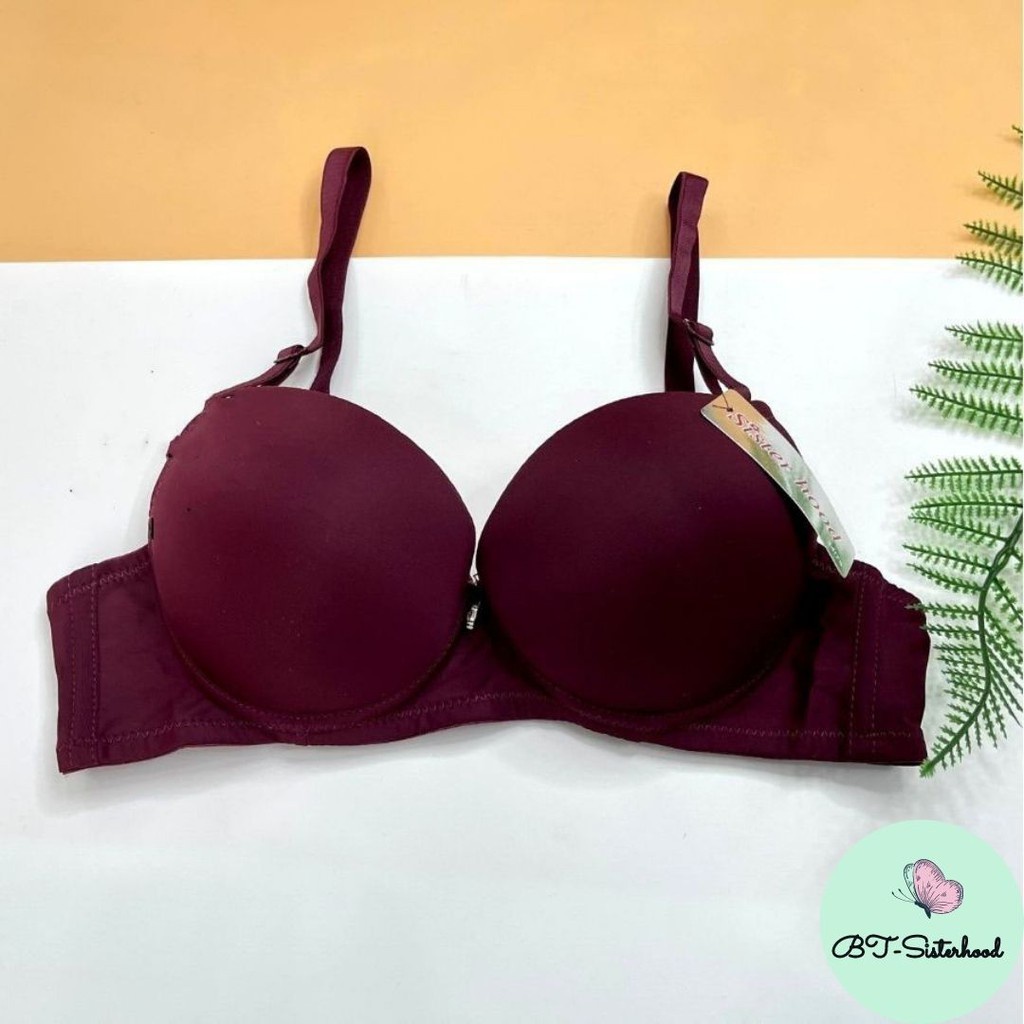 Áo lót ngực đệm dày Thái Lan Sisterhood 2354 mặc áo dài có gọng vải mát thoáng khí