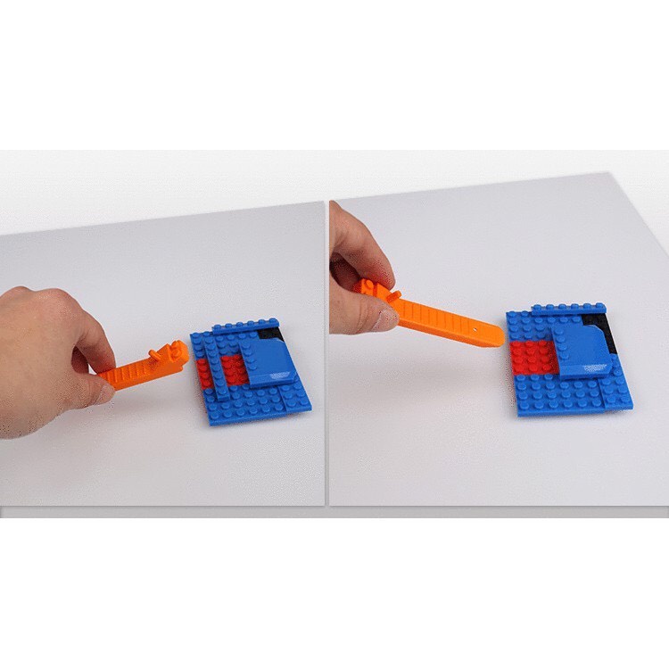 Combo bộ dụng cụ tháo lắp lego gồm búa gõ lego và cây tháo gỡ lego