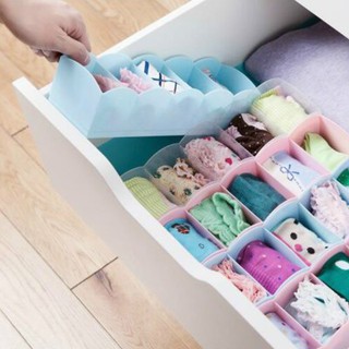 Hộp Nhựa 5 Ngăn Đựng Đồ Lót Tiện Lợi