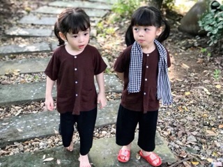 Bộ nâu sòng - bà ba