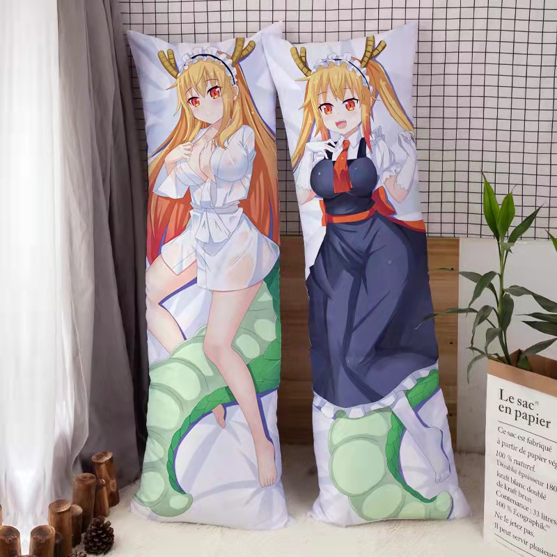 Vỏ Gối In Hình Anime Kobayashi-san Chi No Maid Dragon Dakimakura