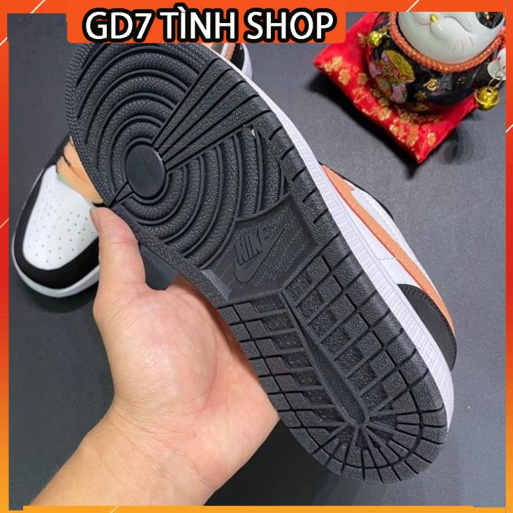 Giày sneaker Jordan cam đào cổ thấp *HOT* Jordan cam đẹp 2021 full box