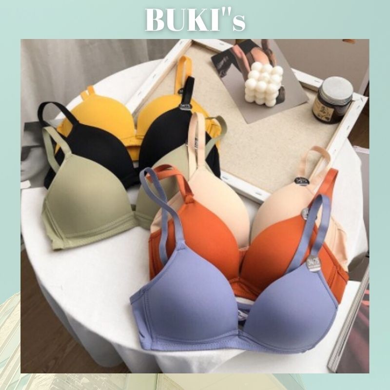 Áo Lót Nữ Đẹp ❤️FREESHIP❤️ Áo ngực nữ đúc su trơn - Áo chip không gọng, không đệm mút mỏng mẫu mới xuất Nhật