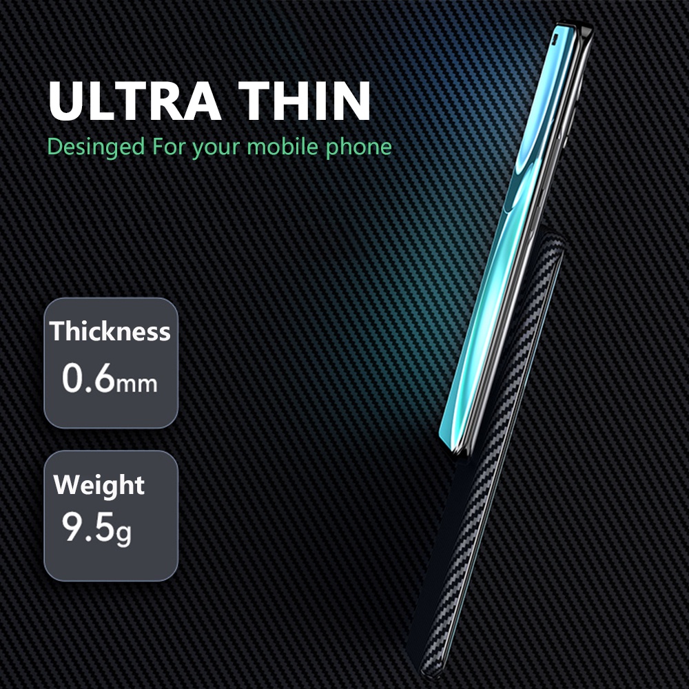Ốp Điện Thoại Sợi Carbon Cứng Mỏng Cho Samsung Galaxy A73 A53 A33 A13 A23 A72 A52 A32 5G A71 A51 4G