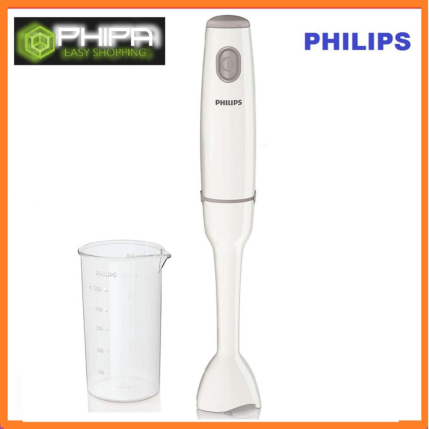 Máy xay cầm tay đơn năng Philips HR1600, 550 W, hàng  chính hãng bảo hành 2 năm trên toàn cầu