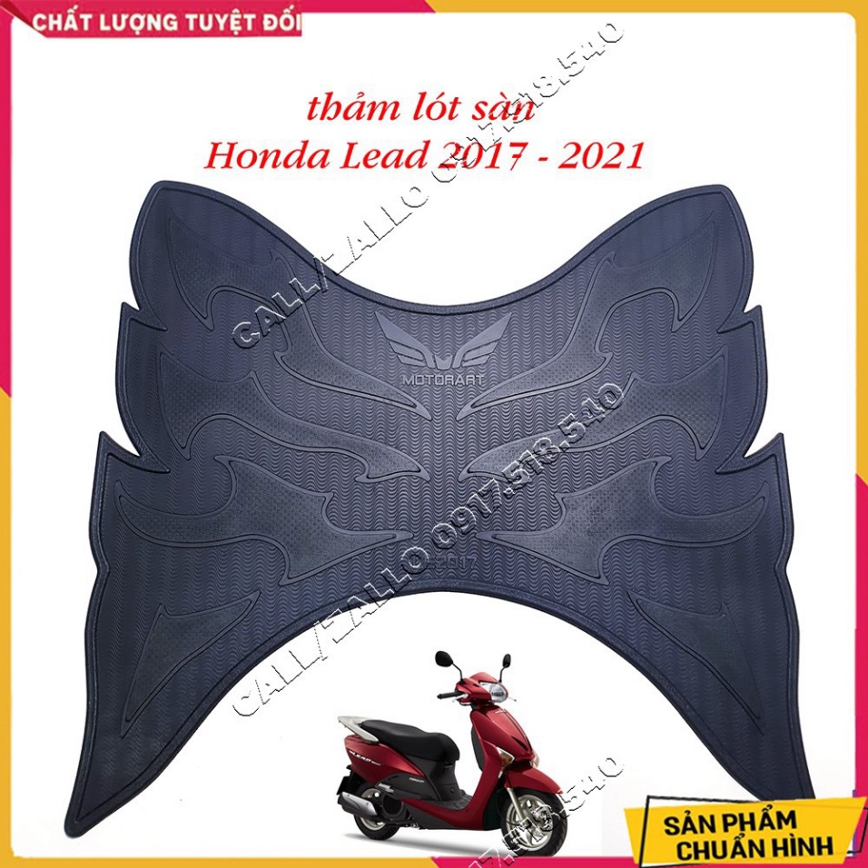 ✅ Thảm Lót Sàn Honda Lead 2017 - 2021 ( hàng motorart ) ✅ Ảnh thật Sp