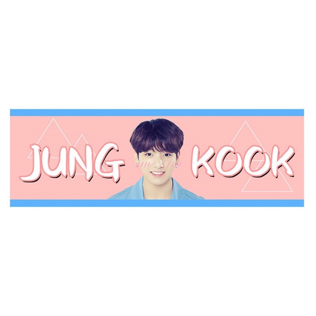 Banner BTS/V/Jungkook Jimin J-Hope Suga RM Jin
