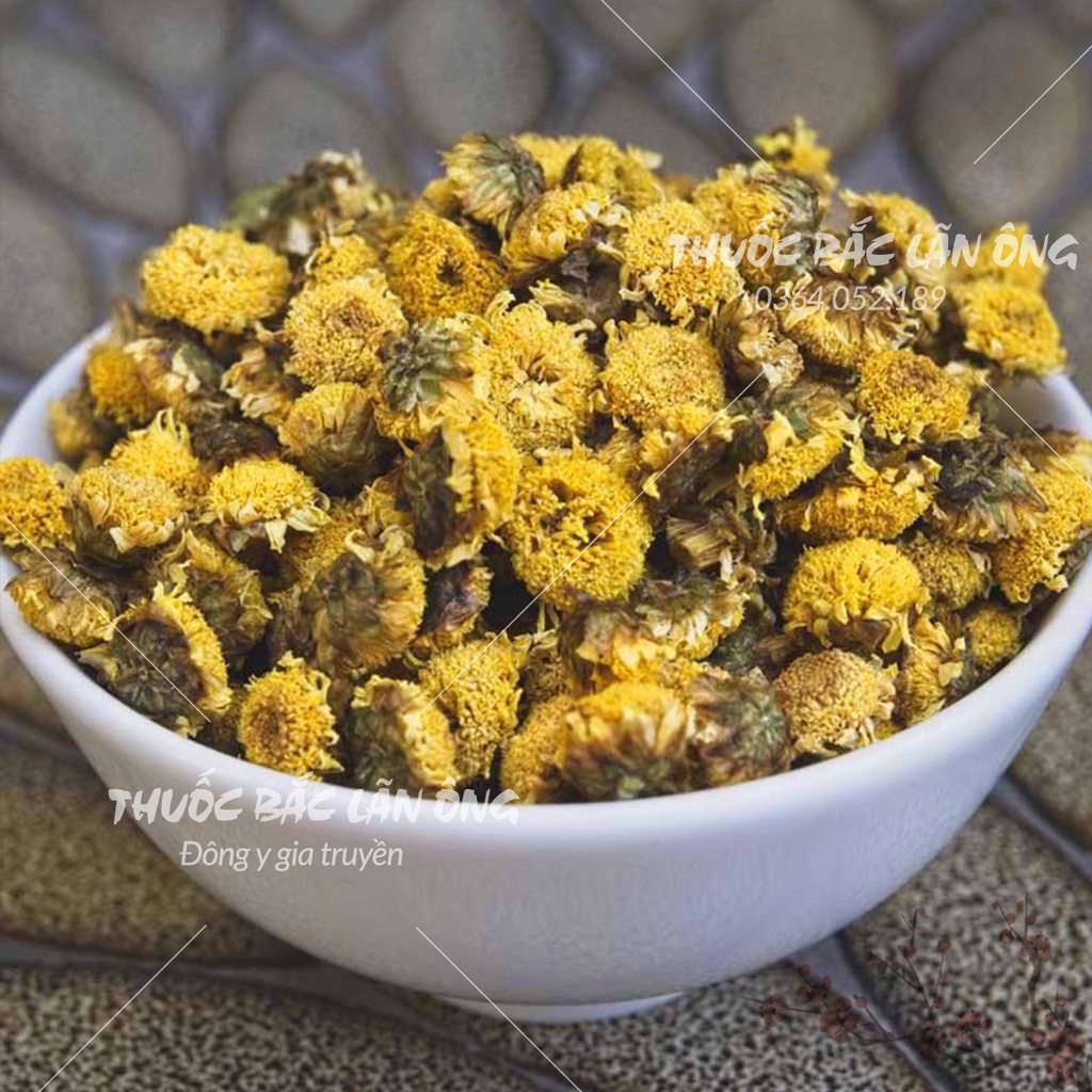 Hoa cúc chi sấy khô 100g (Trà hoa cúc vàng thanh lọc cơ thể)