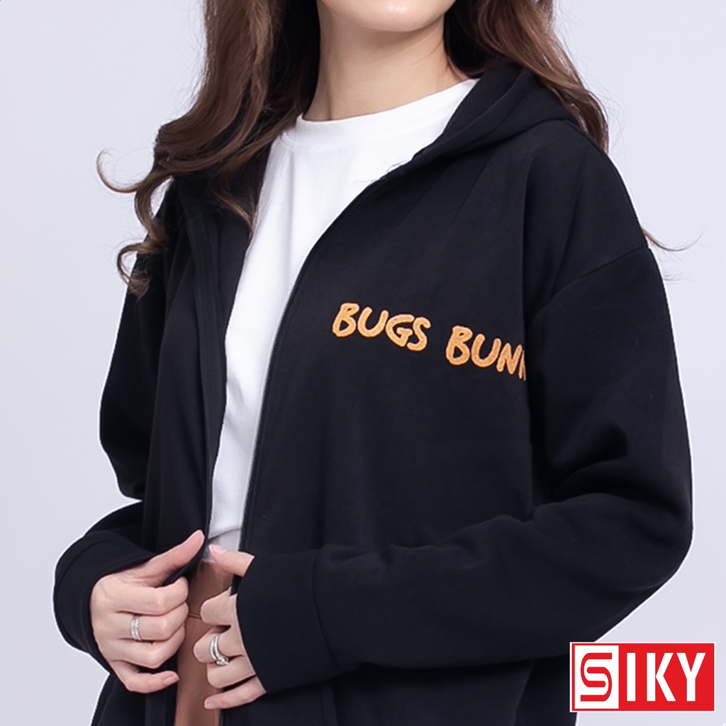 Áo khoác nỉ hàn SIKY dáng rộng in họa tiết hoạt hình độc lạ - Sliky HX16 | BigBuy360 - bigbuy360.vn