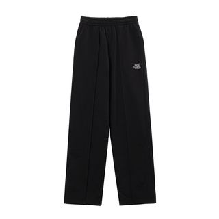 Quần nỉ ống rộng sweatpants SLC freesize - Màu đen