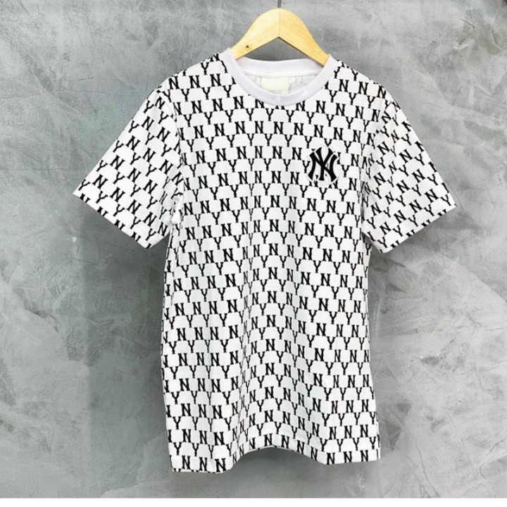 Áo phông NY tay lỡ form rộng unisex thêu Hot trend [freeship ] | BigBuy360 - bigbuy360.vn