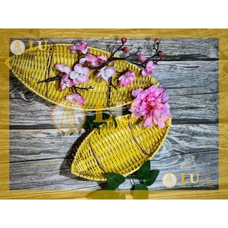 Thuyền nhựa mây tre đan | LU