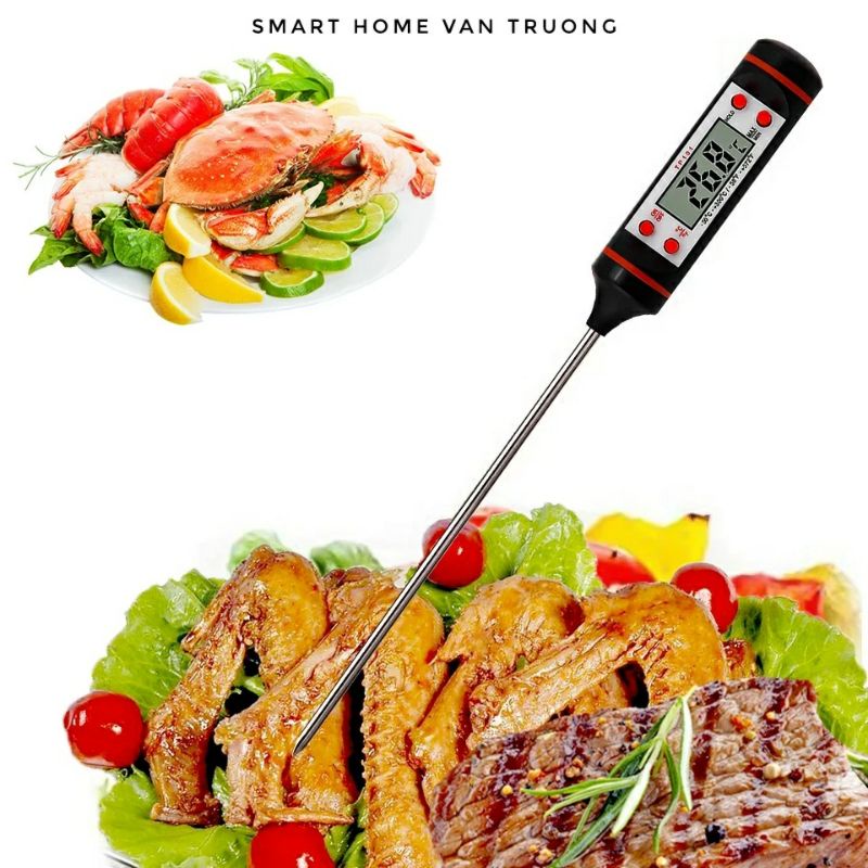 Nhiệt kế đo nhiệt độ nước, thực phẩm