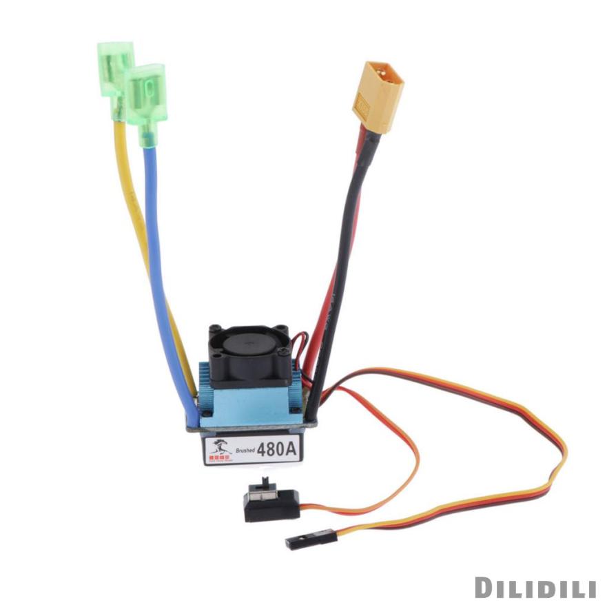 Bộ Điều Khiển Tốc Độ 480a Esc Cho Động Cơ 540 / 550 / 775