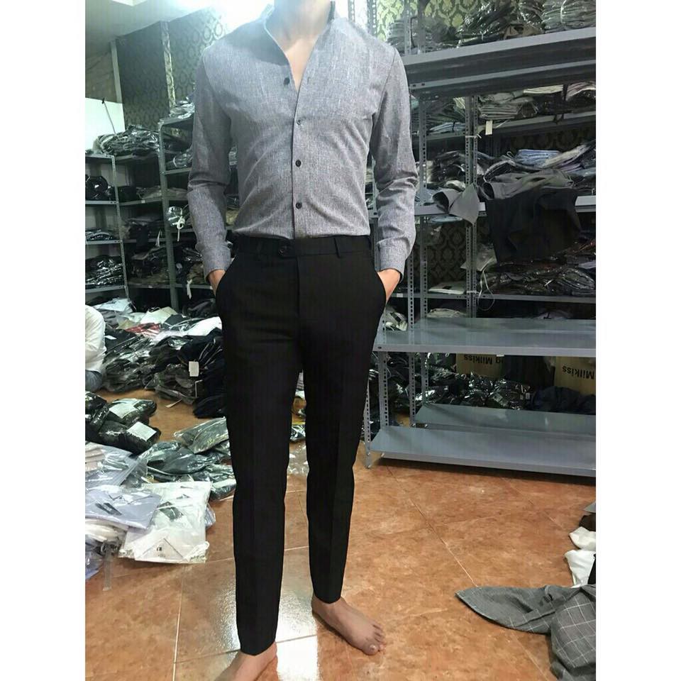 Quần tây âu nam vải co giãn | BigBuy360 - bigbuy360.vn