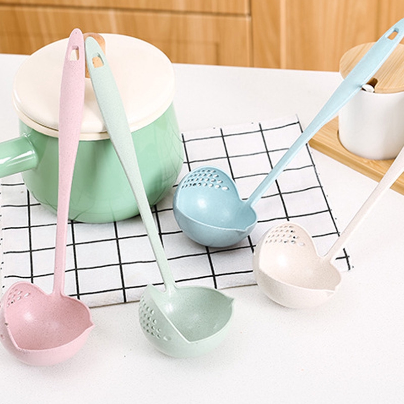 Muỗng Múc Canh Có Lưới Lọc Nước Tiện Lợi